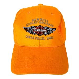 HARLEY DAVIDSON Iowa Orange Baseball Hat